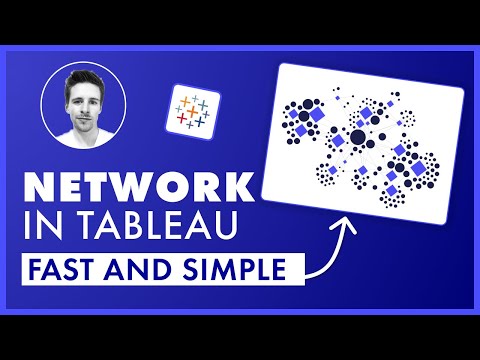 Create a Network Chart (fast and simple) | Tableau Tutorial