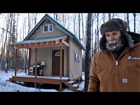Building a Porch at Our Off Grid Cabin in Alaska