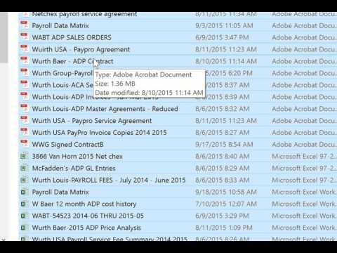 Quickly creating a list of files in a folder