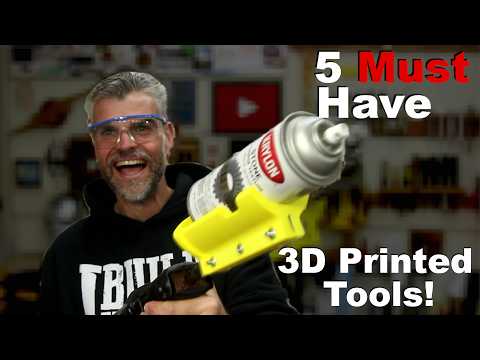 5 MUST Have 3D Printed Tools!