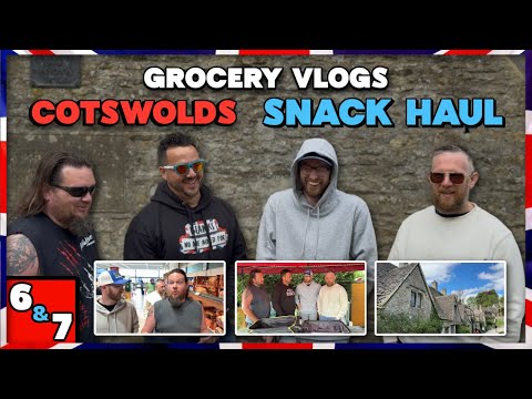 Americans FIRST TRIP to ENGLAND: Days 6 & 7 (Cotswolds & Grocery Vlogs)