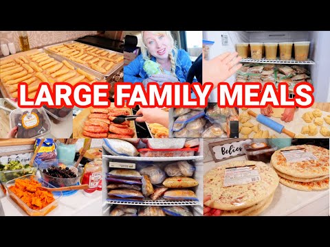 Cooking Huge Meals on a Budget from Scratch for my Family of 10 (& reality convenience too)
