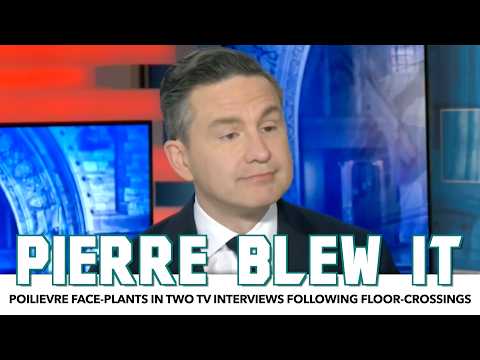 Poilievre Face-Plants In Two TV Interviews Following Floor-Crossings
