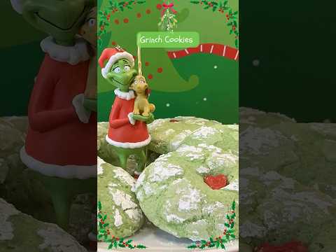 Making Grinch Cookies