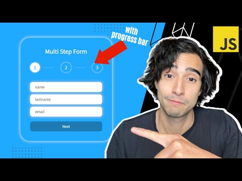 Vanilla JS Project: Multi Step form in HTML, CSS & OOP Javascript