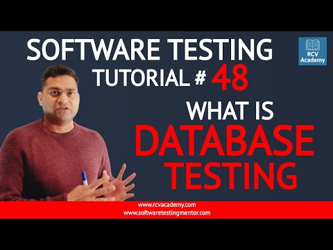Software Testing Tutorial #48 - What is Database Testing