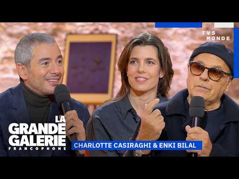 Charlotte Casiraghi & Enki Bilal : Vanités, félures et dystopies | La Grande Galerie | TV5MONDE