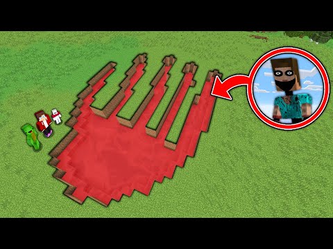 We Found the BIGGEST SCARY FOOTPRINTS PAWS in Minecraft
