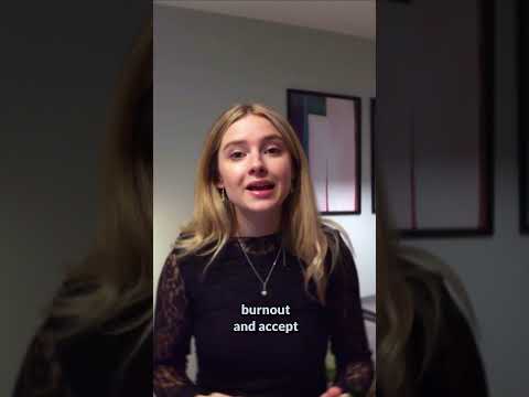 Burnout is not for lazy people