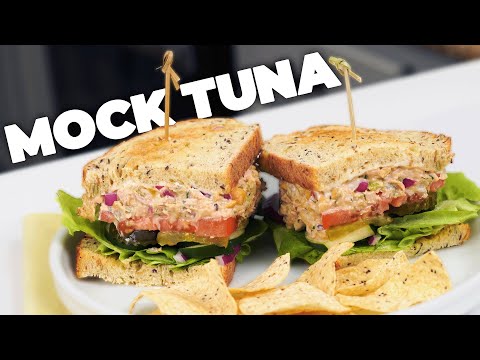 BEST EVER Vegan Tuna Salad Sandwich