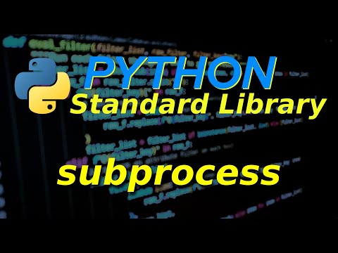 Python Standard Library: Subprocess