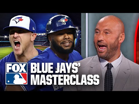Blue Jays deliver 'MASTERCLASS' & advance to ALCS 🔥 Big Papi, Derek Jeter & A-Rod react