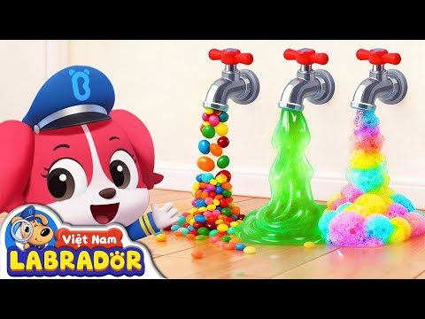 💦 Vòi nước thần kỳ | Trân trọng nước | Hoạt hình thiếu nhi 👮 Cảnh sát trưởng Labrador Vietnam 🚔