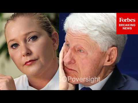 Bill Clinton Pressed About Claims Made About Him By Virginia Giuffre & Other Epstein Survivors