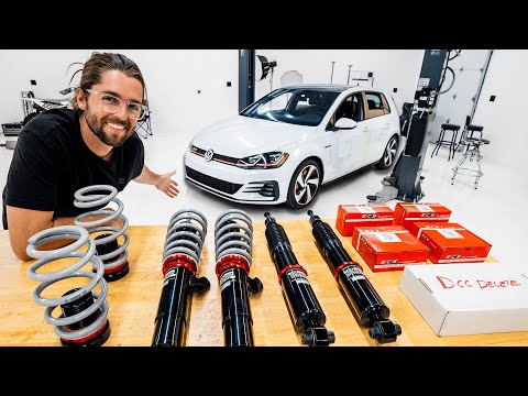 Budget Coilovers, any good? (Install and ride test on the GTI)