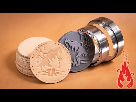 Making the 500k subs leather patch (giveaway)