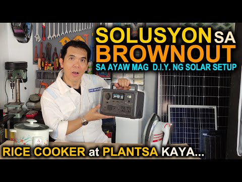 Sa HINDI MARUNONG Mag DIY ng SOLAR Setup  - BLUETTI EB3A Power Station