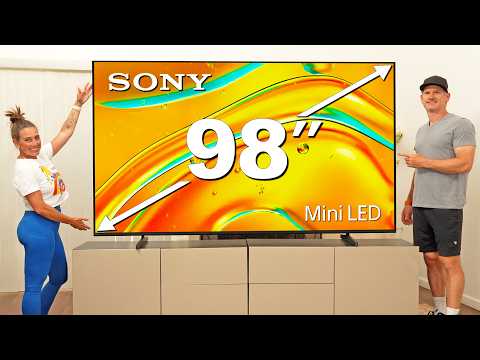 98" Sony BRAVIA 5 - Unbox, Set up, & Impressions! 