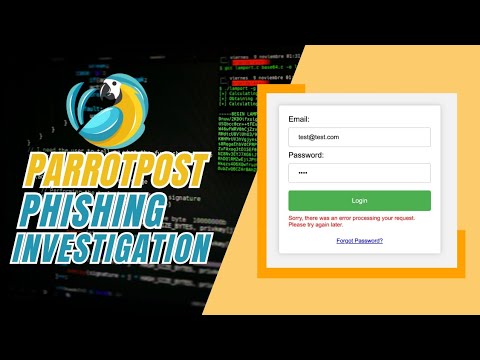 Investigating / Analyzing Phishing Webpage - Parrotpost TryHackMe