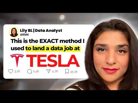 Tesla Data Analyst: This is how to land a data job (Lily BL)