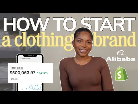 How to ACTUALLY start a Clothing Brand in 2025!