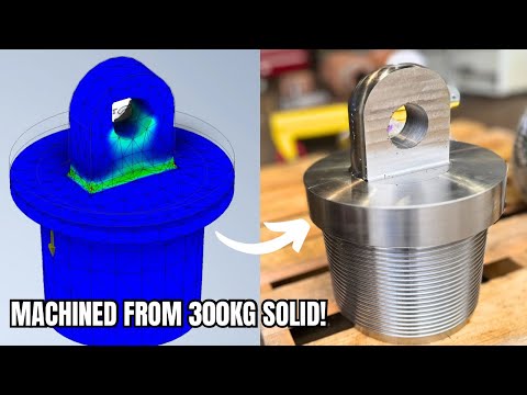 The Largest Lifting Eye We've Ever Built (Machined From SOLID!)