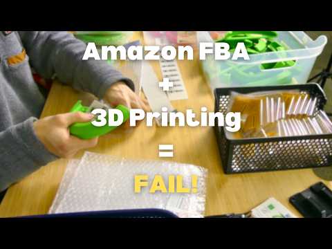 I Tried Shipping 3D Prints Internationally with Amazon FBA… I Was NOT Ready!