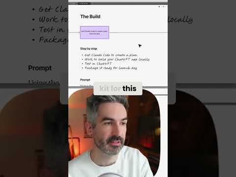 How to build your ChatGPT app with AI