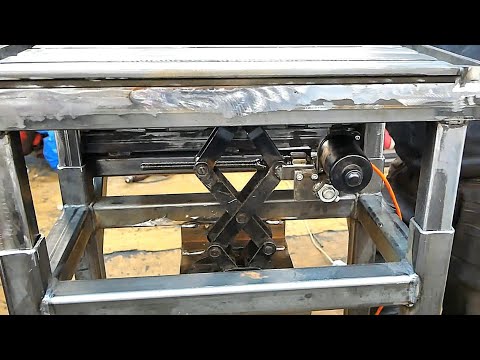Making Lift Table for drill