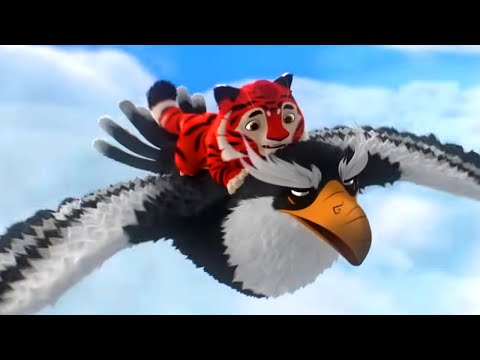 🐯 Лео и Тиг 🦁 — Орлиная скала — Серия 9 — Развивающий мультфильм о животных