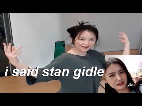 gidle moments i think about when i eat, sleep and poop