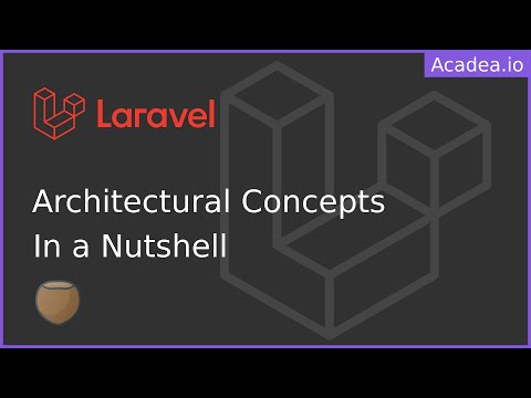 Laravel Architectural Concepts in Simple English