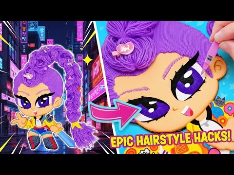 DIY Accessory Stand with Rumi Giant Kids Craft 🎀 👑 ✨