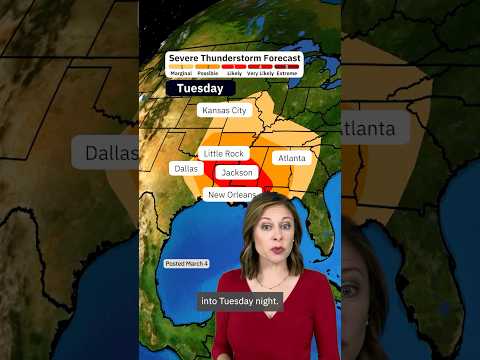 Severe Weather, Tornado Threat For The South