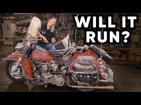 I Bought an Original 70 Year Old Harley Neglected for YEARS!!