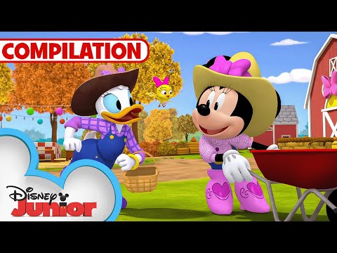 Minnie's Bow-Toons! 🎀 | 15 Minute Compilation | Part 7 | Party Palace Pals | @disneyjr