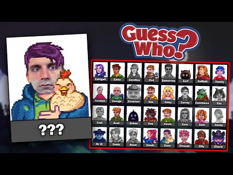Stardew Valley GUESS WHO... But I Ruined It.