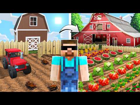 I STARTED A FARMING BUSINESS IN MINECRAFT