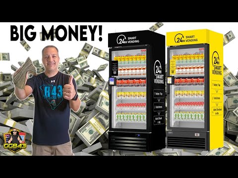 This AI SMART COOLER VENDING MACHINE MAKES SO MUCH MONEY!