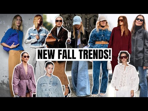 10 Fall Fashion Trends *NEW THIS SEASON*