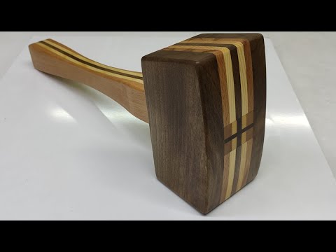 Perfect Wooden Mallet|| Making a wooden mallet ||Ahşap Tokmak Yapımı