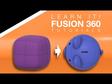 Autodesk Fusion 360 - (4/4) Form/T-Spline Modeling Fundamentals for Beginners - Lesson 13