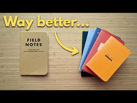 5 MORE Notebooks Better Than Field Notes (Especially for Fountain Pens)