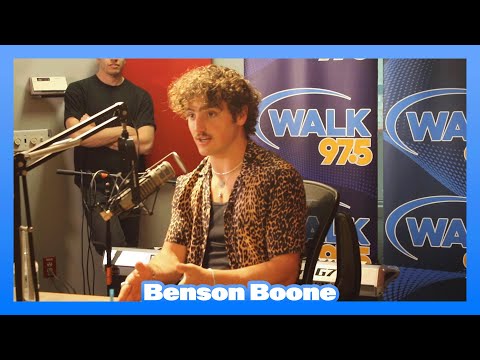 Benson Boone Talks To Christina Kay