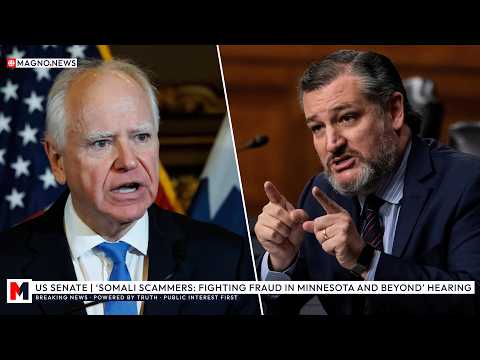 🇺🇸 Somali Scammers: Fighting Fraud in Minnesota and Beyond Senate Hearing Lead by Ted Cruz [LIVE]