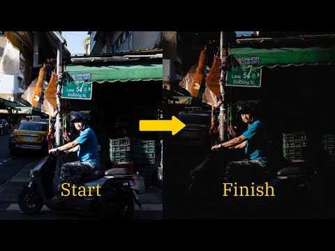 Lightroom Editing Tutorial - Harsh Light Photos