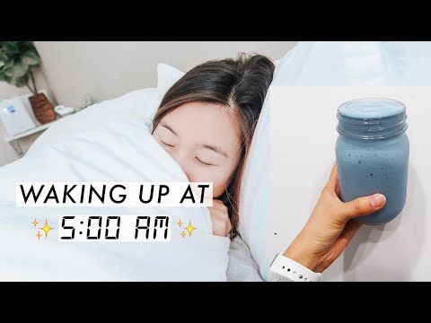 Waking up at 5AM | My Productive Morning Routine 🌟