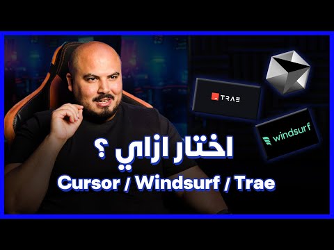 ازاي تختار محرر الأكواد بالذكاء الأصطناعي | Cursor - Windsurf - VS Code