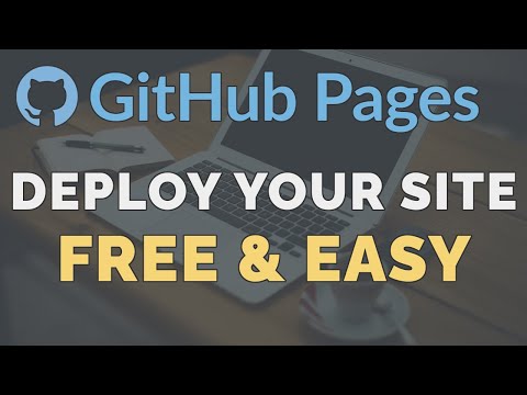 How to Deploy a Static Website to GitHub Pages - Free Hosting Tutorial