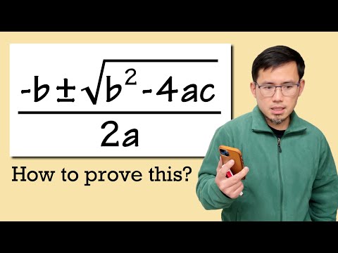 You use the quadratic formula all the time, but where did it come from?